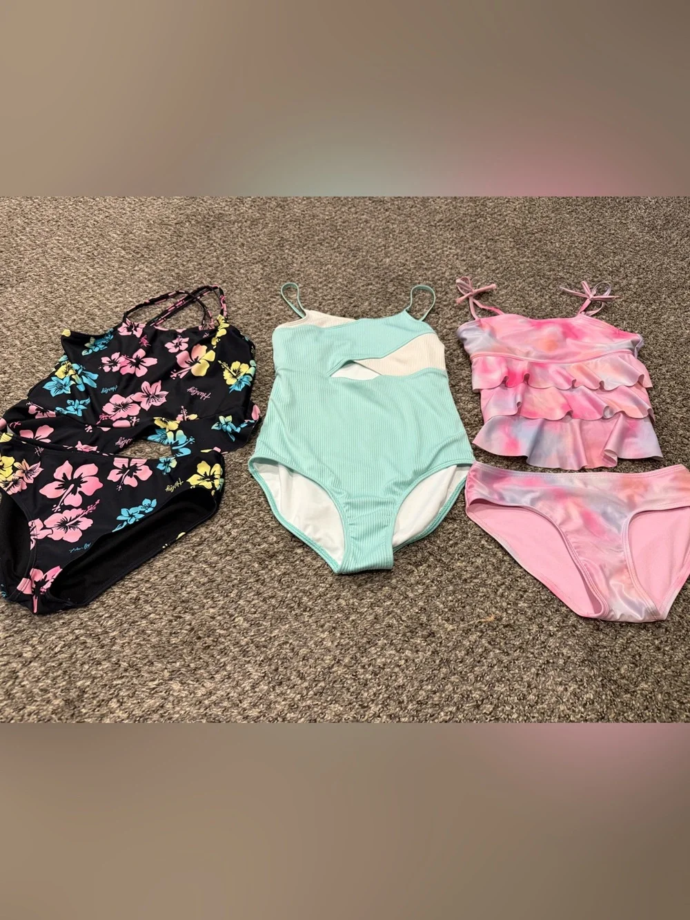 abercrombie Hurley and justice swim